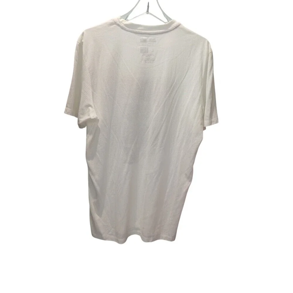 Adidas ClimaCool T-Shirt Men’s Size L White Graphic Love And Honor Athletic